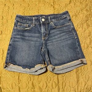 GAP midi denim shirt size 12